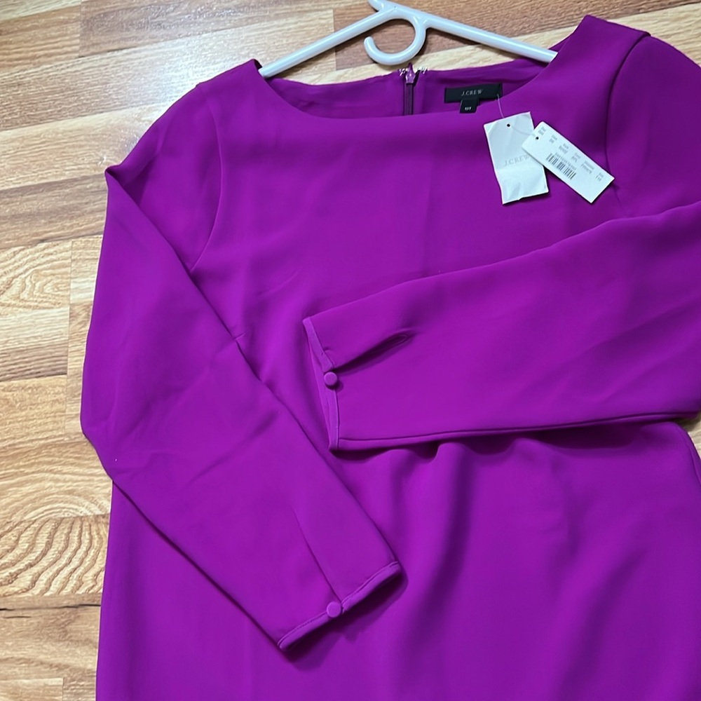 J.Crew ruffle hem dress size 10T - Picture 11 of 14